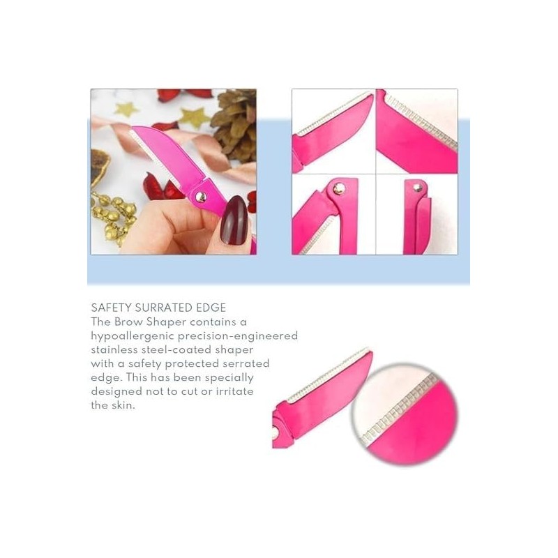 Lilibeth Brow Shaper - Dermaplaning Blades for Face - Face