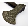 DIST A-004 Custom Made Damascus Steel Axe - Gorgeous and