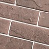 TORURAL 60 Red/Brown Thin Brick Wall Tiles, Clay Manufactured Faux