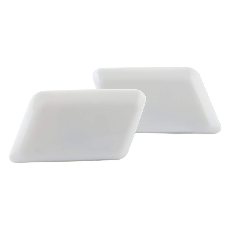 Headlight Washer, Pair Headlight Washer Jet Cap Covers Set 1301040