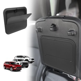 Muslogy Center Console Hidden Organizer Compatible with 2024 2025 GMC Acadia & Chevy Traverse & 2025 Buick Enclave Accessories One-Touch Armrest Hidden Storage Box Secret Compartment Insert Tray