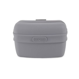 Dexas Pets Pooch Pouch Flexible Dog Treat/Training Treat Clip Pouch, Light Gray