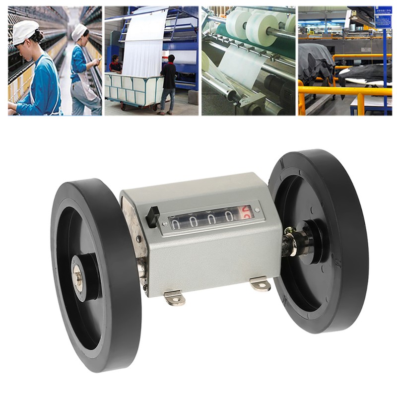 1pc Rolling Wheel 5 Digits 0‑9999.9 Length Counter Max Speed