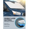 Front Windshield Sun Shade Foldable Sunshade Protector Custom Fit 2022