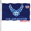 US Air Force Wings Flag Double Sided 4x6 Heavy Duty
