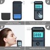Alcohol Tester, Professional Alcohol Meter with 20 Mouthpieces, High Precision