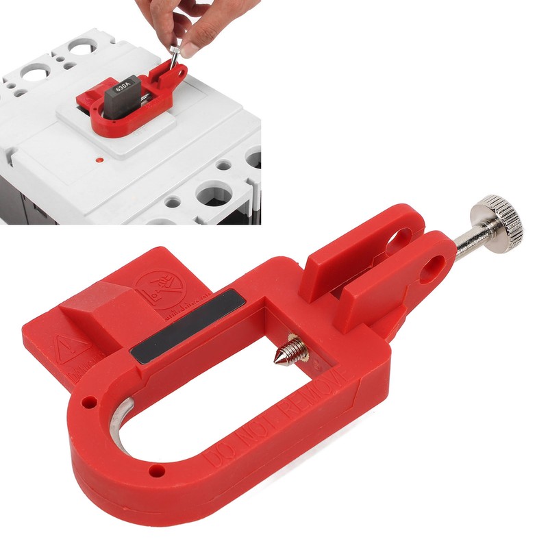 Circuit Breaker Lockout Device Nylon PA Steel Prevent Misoperation Large