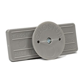 GHOSTUD GS2 Wall Mounting Solution – Patent Pending Backing Plate Increases Drywall Strength – Reliable, Easy No-Stud Installation for TVs, Shelves & Cabinets - 2 Pack