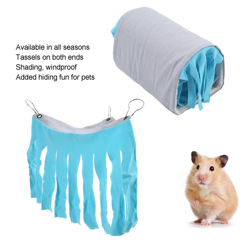 Pet Tunnel House Removable Small Animal Hideout Playing Tube with