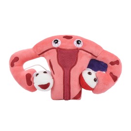 GIANTmicrobes Endometriosis Plush, Uterus Gifts, Uterus Plush, Hysterectomy Gifts, Endometriosis Gifts, Gynecologist Gifts, OBGYN Gifts, Feminist Gifts, Fertility Gift, Get Well Gift