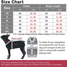 Dog Jumper for Christmas Cartoon Christmas Tree Polar Bear Pet Christmas Warm Jumper Pet Cat Winter Knitwear Warm Clothing Knitting Outfits Dog Jumper