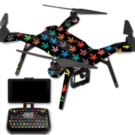 MightySkins Skin Compatible with 3DR Solo Drone Quadcopter wrap Cover Sticker Skins Sticky Icky Icky