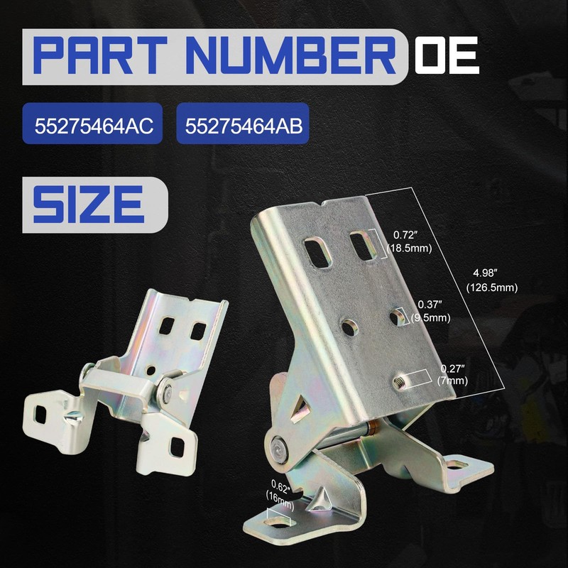 55275464AC Lower Door Hinge for Front Door Left Driver or