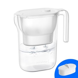 Waterdrop 200-Gallon Long-Life Water Filter Pitcher, NSF Certified,7-Cu