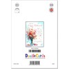 doodlecards Retirement Card Bright Bouquet Medium Size with Plain Envelope