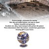Ball Ashtray with Windproof Lid Retro Dragon Stereoscopic Relief Zinc