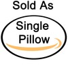 Pillowflex Premium Polyester Filled Pillow Form Insert / Machine Washable