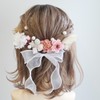 Lomeri O10 Organza Ribbon Hair Ornament (3 Colors) (White)