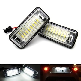 RZG 2x LED Licence Number Plate Light White Canbus For BRZ Impreza WRX STI Legacy XV Forester GT 86
