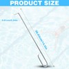 Skimmer Hook, Stainless Steel Pool Skimmer Basket Hook Tool Extended