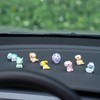 Rislobx Dinosaur Car Dashboard Decorations, 8PCS Cute Dinosaur Rearview Mirror