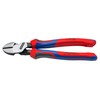 Knipex Kraft-Seitenschneider schwarz atramentiert, mit Mehrkomponenten-Hüllen 200 mm 74 02