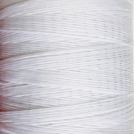 1mm Waxed Nylon Cord 20 meters, Durable Strong Thread for Jewellery Bracelet making, Art & Crafts (White)