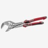 NWS Pliers Wrench Gripper - Matte Chromium - SoftGripp, 10"