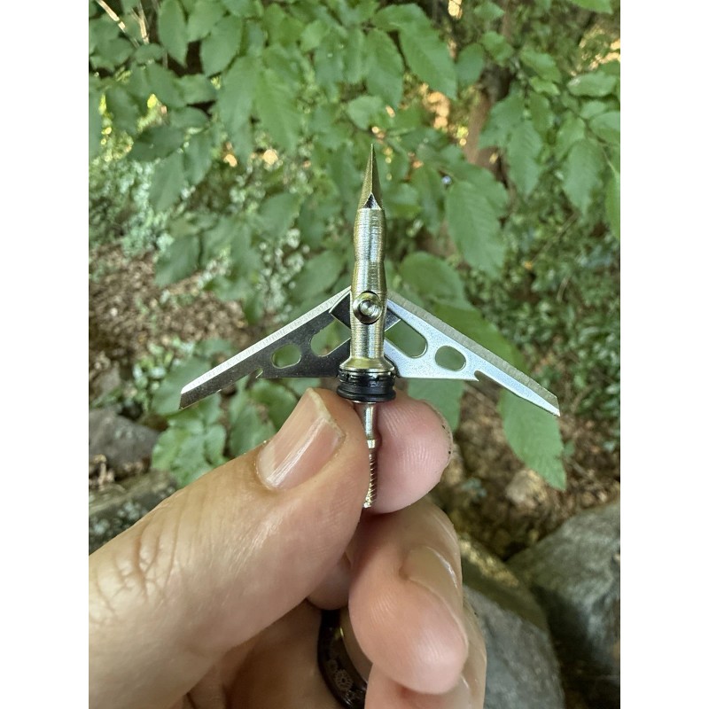 2-blade 2” Broadheads - 5-pack New!