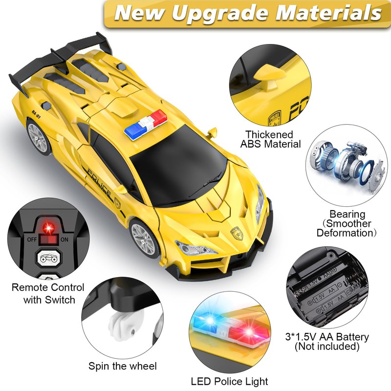Febyhim Remote Control Car for Boys 4-7, 2.4GHz RC Car