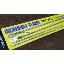 The Incredible Blade NEW Incredible Blades Carbide Cutting Rods 2 Pk. Hacksaw Cuts Almost Anything