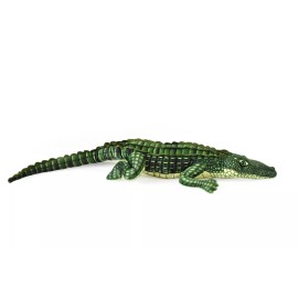 Fiesta Alligator, Realistic Cute Stuffed Animal Plush Toy Kids Educational Gift 41" C07