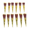 12pcs Temporary Tattoo Pastes 10.6 Oz Drawing Waterproof Semi Permanent