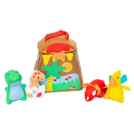 KIDS PREFERRED Carter's Dinosaur Volcano Soft Playset