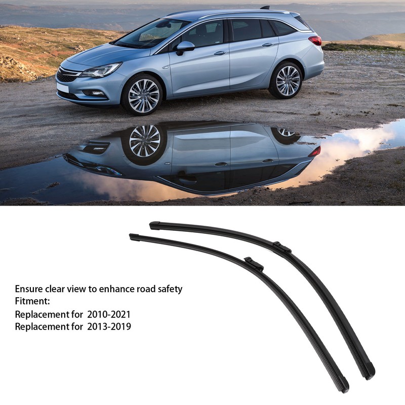 Pair of Front Wiper Blades High Strength Windshield Wiper Blade