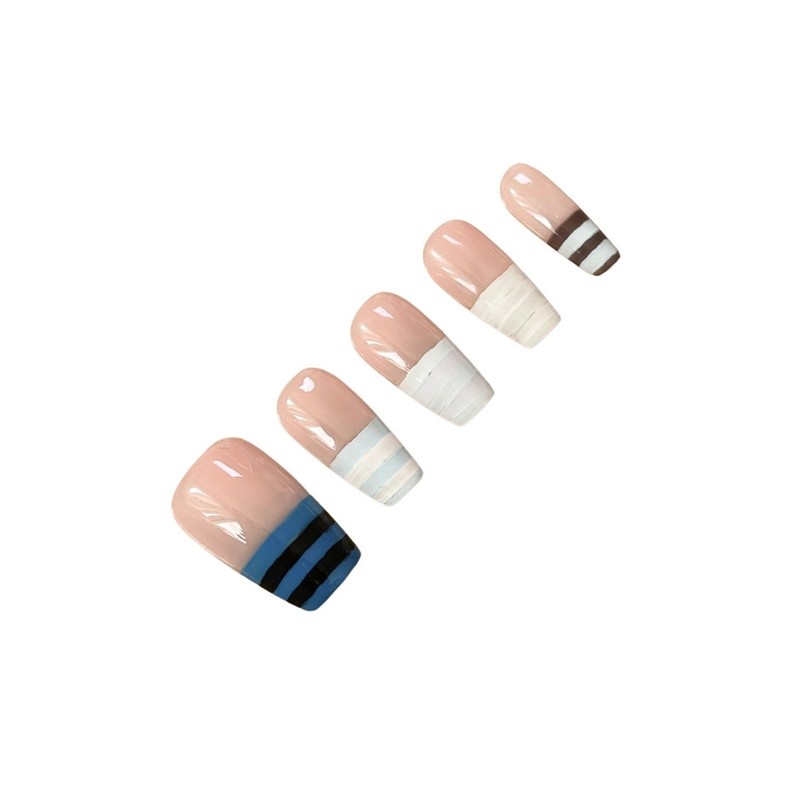 Stee's handmade nail tips - Midi long oval (parts changed