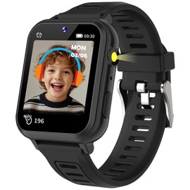 EUNICECG Kids Smart Watch for Boys Girls 24 Games Player Video Music HD Touchscreen Camera Parental Control- Step Counter 13 Alarm digital -Birthday Toy for 3 4 5 6 7 8 9 10 Years Old