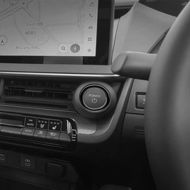 TADOKAPATU Toyota New Prius 60 Series Engine Start Starter Ring, Aluminum Cover, Accessories, Scratch Resistant, Dustproof, Interior Panel, Interior Custom Parts, ABS Resin, 1 PCS PRIUS ZVW60 ZVW65