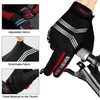 FDX Full Finger Winter Cycling Gloves - Warm Windproof, Mountain