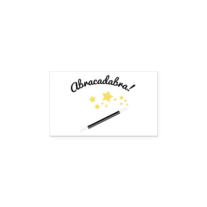 CafePress Abracadabra Rectangle Car Bumper Magnet