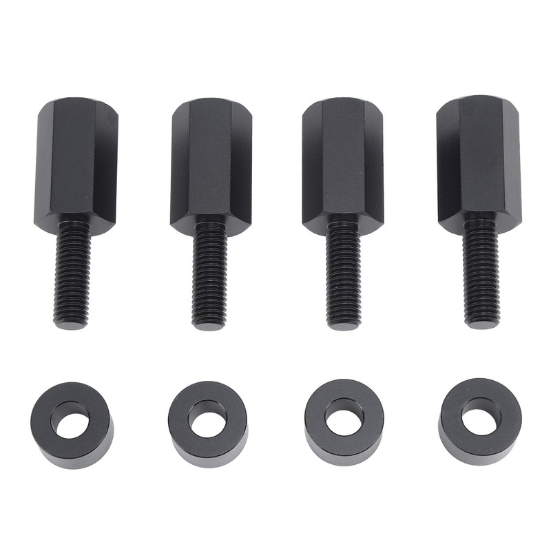 4Pcs Seat Lift Mount Kits 2 Inch Black Reliable Rugged