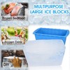 Haldane 6PCLarge Ice Cube Molds 38LB Ice Bath Water Chiller