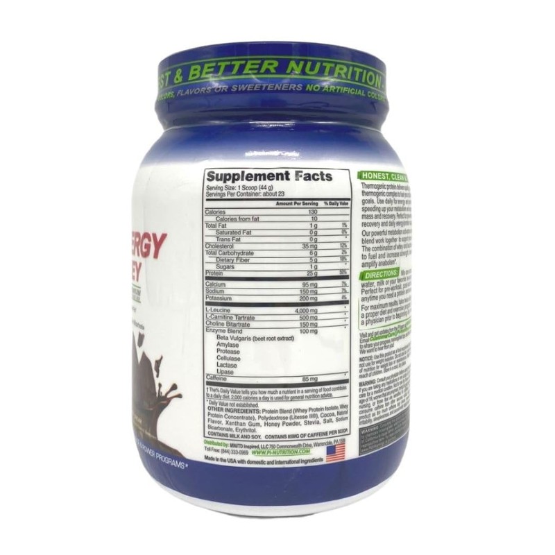 Performance Inspired Nutrition Diet & Energy Ripped Whey Protein –