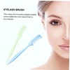 Mikinona Ergonomic Eyelash Brush Lash Brow Comb Spoolies Makeup Tools