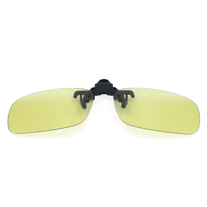 Polarized Clip On Glasses Day Night Duel Use Portable Polarized