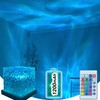Baibaiba Ocean Wave Projector Light Cordless - Battery Operated Under