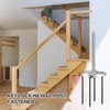 Shimeyao 4 Sets Newel Post Fastener Newel Post Mounting Kit
