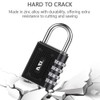 Combination Padlocks, DSL Pack of 2 Padlock with Code (4