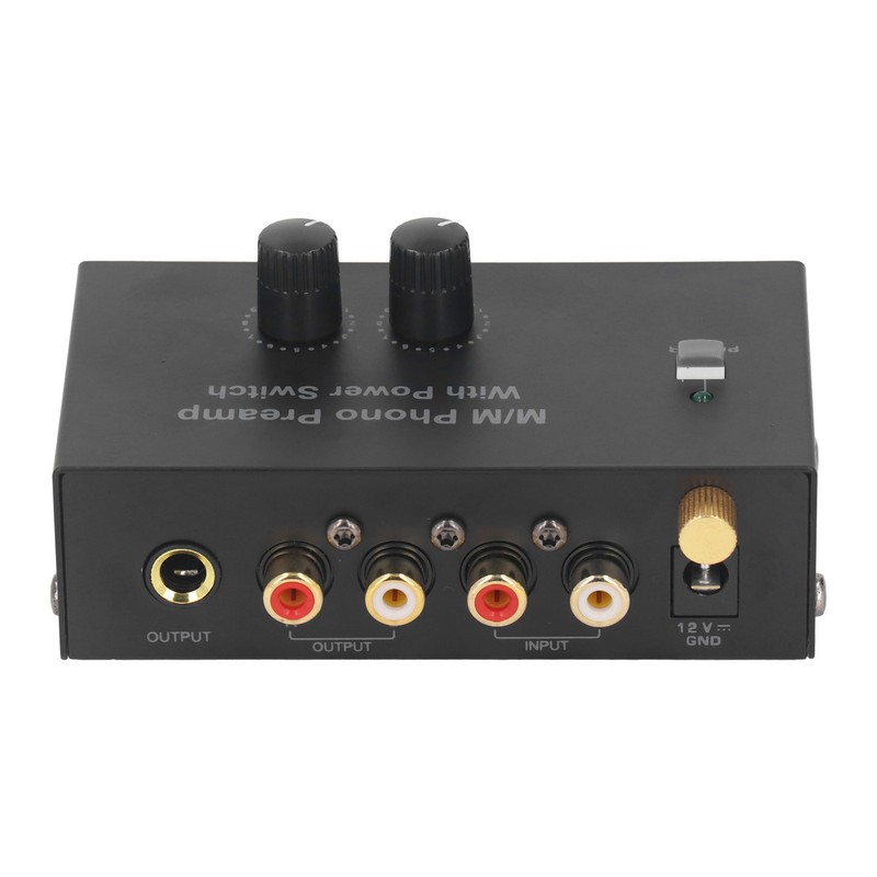 Phono Turntable Preamp Record Player Preamplifier Electronic Sound Stereo Phonograph
