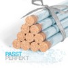 Tuuters 100 x Corks for Test Tubes - Compressed Corks